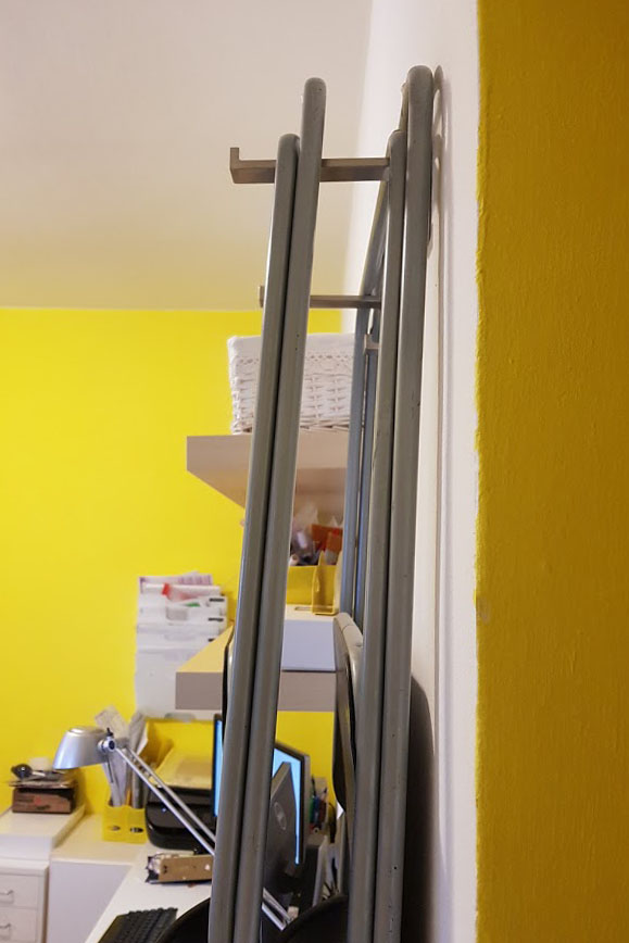 home design corridor and study ikea hack folding chairs Gunde + Bjarnum