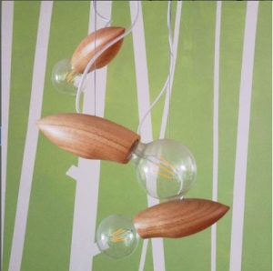 pendent wooden lamps